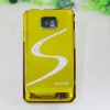 Fashionable Design For Samsung i9100 Electroplating Hard Plastic Case with High Quality