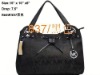 Fashionable Leather Handbags and Purses black