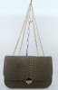 Fashionable alligator grain lady bag