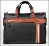 Fashionable design genuine leather briefcase
