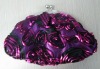 Fashionable evening bags with flowers L031