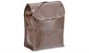 Fashionable faux leather lunch Cooler Bag