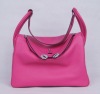 Fashionable handbag.shoulder bag real leather 2012