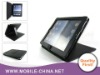 Fashionable leather case for iPad 2 with holder