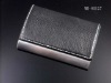 Fashionable leather name card holder