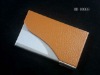 Fashionable leather name card holder