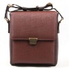 Fashionable men's leather handbag leather