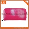 Fashionable new PVC red snap closure women coin wallet