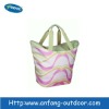 Fashionable picnic cooler bag for food