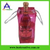 Fashionable pvc wedding ice wine cooler  bag ,gift wine bag , wine coolers