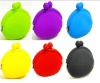 Fashionable silicone coin pocket