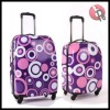 Fashionable travel trolley wheeled luggage bags