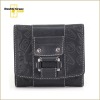 Fashional Cow Leather Letters embossed leather wallet