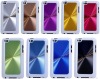 Fashional Plastic Hard Case With Aluminum Back Design For iPod Touch 4