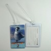 Fashional promotional soft pvc bag tag for 2012