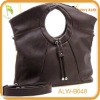 Fasion large satchel bag with tassel decoration and Shouler strap