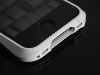Fast delivery Mobile phone White color deff cleave bumper case for iphone 4&4S