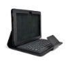 Fast delivery Tablet PC Wireless bluetooth keyboard leather case for samsung galaxy tab P7510/7500