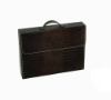 Faux Leather Briefcase