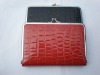 Faux leather card holder/ coin purse