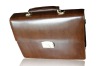 Fingerprint leather briefcase HF-FC01