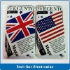 Flag Case For ipod touch 4 hard plastic UK USA Cover for touch 4