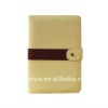 Flip Book Case for Barnes and Noble Nook (beige with red)