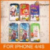 Flip Christmas Series Leather Case Protector Cover for iPhone4 4s &LF-0404