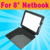 Flip Leather Case with Leg stand for 8'Netbook O-755