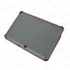 Flip book cover for samsung tablet pc p7510 p7500