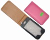 Flip design leather case for iphone 4G
