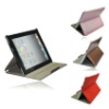 Flip fitting leather case for iPad 2