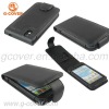 Flip leather case for LG OPTIMUS Black P970