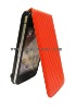 Flip vertical leather case for iphone 4s