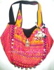 Floral Beaded Shoulder Bag