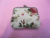 Floral Big Coin Wallets With Double Compartment/Coin Purses/Coin Bags