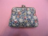 Floral Big Coin Wallets With Double Compartment/Coin Purses/Coin Bags