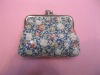 Floral Big Coin Wallets With Double Compartment/Coin Purses/Coin Bags