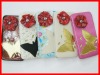 Floral Ladies' purses,Elegant Clutch wallet,Rosy wallet and purse