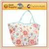 Floral print beach bags