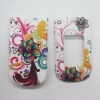 Flower Design Protector Case For HTC Droid Incredible II 6350