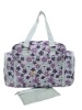 Flower Pattern Mummy and Baby Diaper Bag