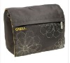 Flower Printed Single Shoulder Travel Camera Bag