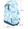 Flower Student Trip Hiking Backpack