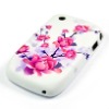 Flower Tpu Case For Blackberry 8520 Curve Lotus