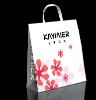 Flower design gift paper bag