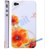 Flower design smart cover for iphone