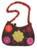 Flower felt handbags