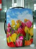 Flower hard case trolley luggage