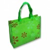 Flower nonwoven shopping bag